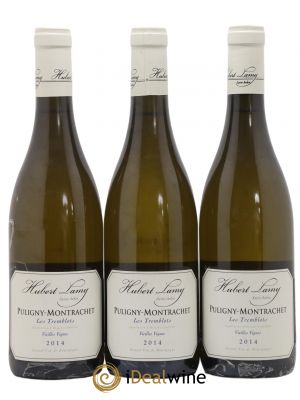 Puligny-Montrachet Les Tremblots Vielles Vignes Hubert Lamy  2014 - Lot of 3 Bottles