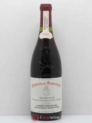 Châteauneuf-du-Pape Château de Beaucastel Jean-Pierre & François Perrin  1991 - Lot of 1 Bottle