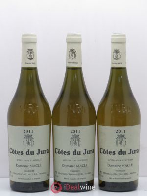 Côtes du Jura Jean Macle  2011 - Lot of 3 Bottles