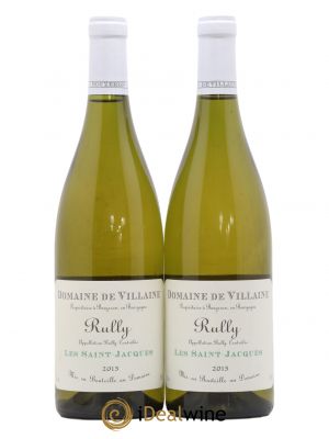 Rully Les Saint-Jacques A. et P. de Villaine  2015 - Lot of 2 Bottles