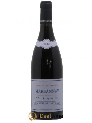 Marsannay Les Longeroies Bruno Clair (Domaine)  2012 - Lot of 1 Bottle