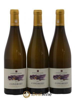 Condrieu La Combe de Malleval Stéphane Ogier  2015 - Lot of 3 Bottles