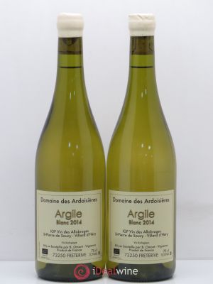 IGP Vin des Allobroges -Saint-Pierre-de-Soucy Argile Ardoisières (Domaine des)  2014 - Lot of 2 Bottles