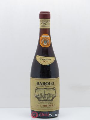 Barolo DOCG Brero 1974 - Lot of 1 Bottle