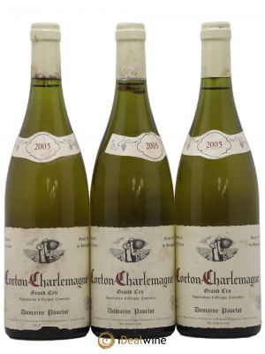 Corton-Charlemagne Grand Cru Pavelot (Domaine)  2005 - Lot of 3 Bottles