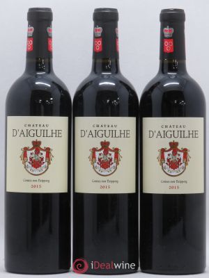Château d'Aiguilhe  2015 - Lot of 3 Bottles