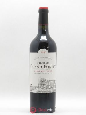 Château Grand Pontet Grand Cru Classé  2015 - Lot of 1 Bottle