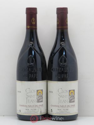 Châteauneuf-du-Pape Clos Saint-Jean Pascal et Vincent Maurel  2006 - Lot of 2 Bottles