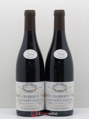 Gevrey-Chambertin 1er Cru Clos Saint Jacques Sylvie Esmonin  2014 - Lot of 2 Bottles