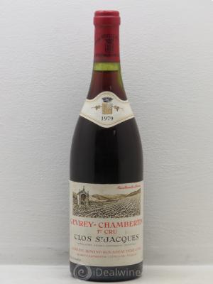 Gevrey-Chambertin 1er Cru Clos Saint-Jacques Armand Rousseau (Domaine)  1979 - Lot of 1 Bottle