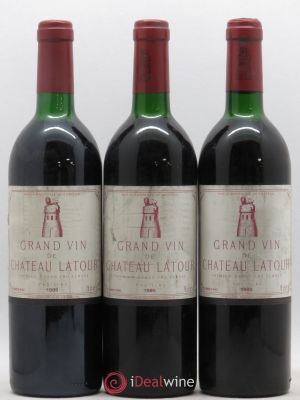 Château Latour 1er Grand Cru Classé  1985 - Lot of 3 Bottles