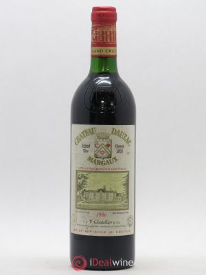 Château Dauzac 5ème Grand Cru Classé  1986 - Lot of 1 Bottle
