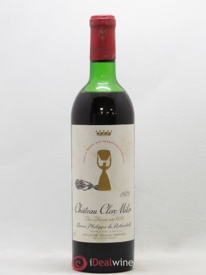 Château Clerc Milon 5ème Grand Cru Classé  1973 - Lot of 1 Bottle