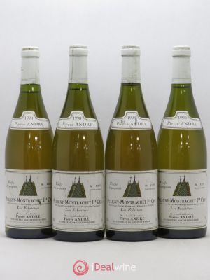 Puligny-Montrachet 1er Cru Les Folatières Pierre André (no reserve) 1998 - Lot of 4 Bottles