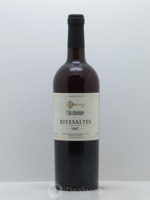 Rivesaltes L'Archiviste  1967 - Lot of 1 Bottle