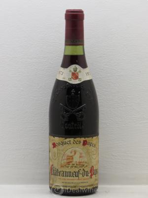 Châteauneuf-du-Pape Bosquet des Papes Maurice Boiron 1975 - Lot of 1 Bottle