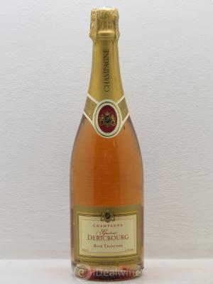 Brut Champagne Gaston Dericbourg Rosé Tradition   - Lot de 1 Bouteille