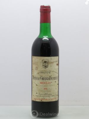Château Branas Grand Poujeaux Cru Bourgeois  1976 - Lot of 1 Bottle