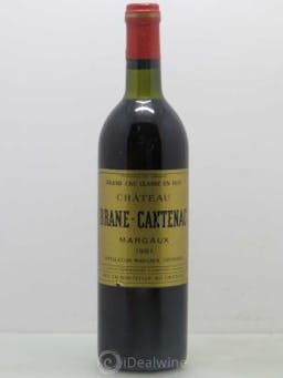 Château Brane Cantenac 2ème Grand Cru Classé  1981 - Lot de 1 Bouteille