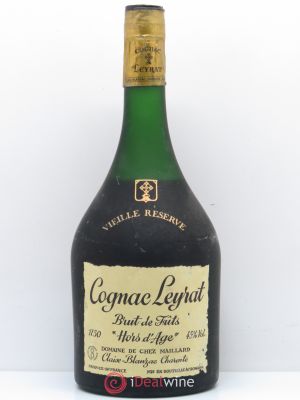 Cognac Leyrat Hors d'age Brut de fut (sans prix de réserve)  - Lot de 1 Magnum