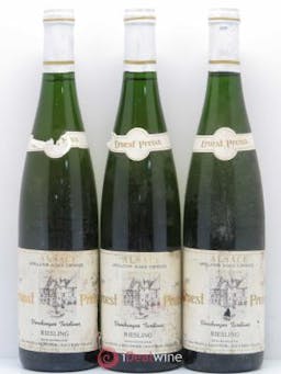 Riesling Vendanges Tardives Ernest Preiss (no reserve) 1997 - Lot of 3 Bottles