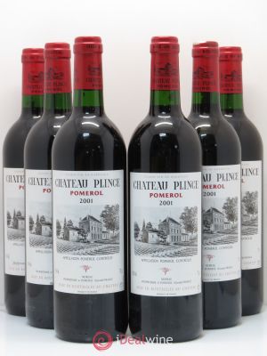 Château Plince (no reserve) 2001 - Lot of 6 Bottles