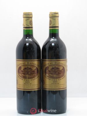 Château Batailley 5ème Grand Cru Classé  1995 - Lot of 2 Bottles