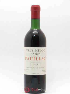 Pauillac Château Haut-Bages 1964 - Lot of 1 Bottle