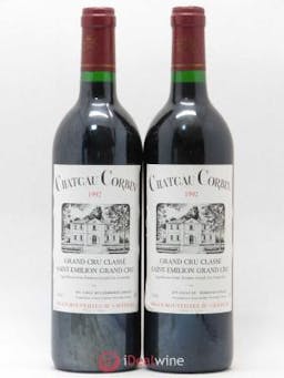 Château Corbin Grand Cru Classé  1992 - Lot of 2 Bottles