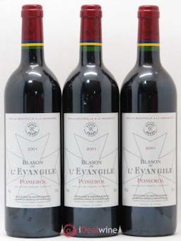Blason de l'Evangile  2001 - Lot of 3 Bottles