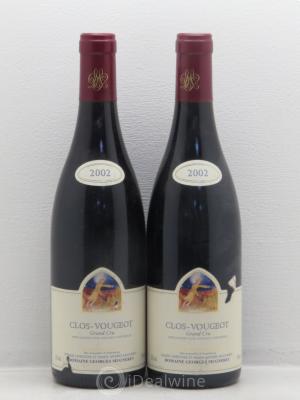 Clos de Vougeot Grand Cru Georges Mugneret (Domaine)  2002 - Lot of 2 Bottles