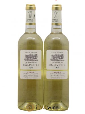 Bandol Cuvée spéciale L'Olivette (Domaine de)  2021 - Lot of 2 Bottles