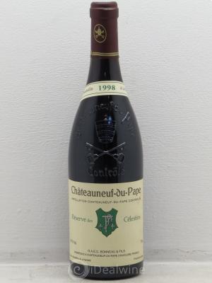 Châteauneuf-du-Pape Réserve des Célestins Henri Bonneau & Fils  1998 - Lot de 1 Bouteille