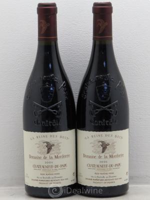 Châteauneuf-du-Pape Domaine de La Mordorée Christophe Delorme  2004 - Lot of 2 Bottles