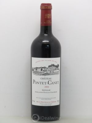 Château Pontet Canet 5ème Grand Cru Classé  2004 - Lot de 1 Bouteille