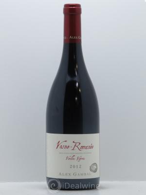 Vosne-Romanée Vieilles Vignes Alex Gambal (Domaine)  2012 - Lot de 1 Bouteille