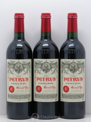 Petrus  2000 - Lot of 3 Bottles