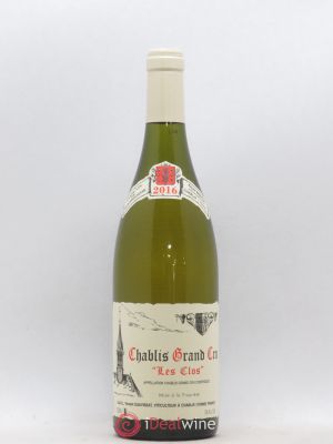 Chablis Grand Cru Les Clos René et Vincent Dauvissat  2016 - Lot of 1 Bottle