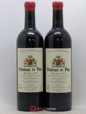 Le Puy - Cuvée Emilien  2011 - Lot of 2 Bottles
