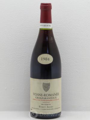 Vosne-Romanée 1er Cru Cros Parantoux Henri Jayer (Domaine)  1984 - Lot de 1 Bouteille