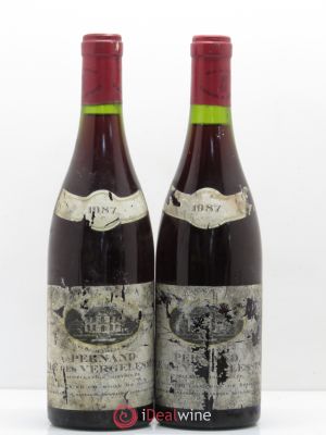 Pernand-Vergelesses 1er Cru Ile des Vergelesses Chandon de Briailles  1987 - Lot of 2 Bottles
