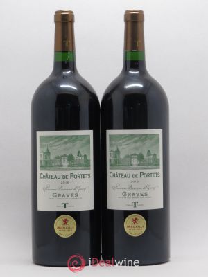 Graves Château de Portets (no reserve) 2016 - Lot of 2 Magnums