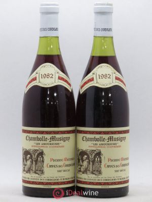 Chambolle-Musigny 1er Cru Les Amouresuses Caves du Couvent des Cordeliers Pierre Menard 1982 - Lot of 2 Bottles