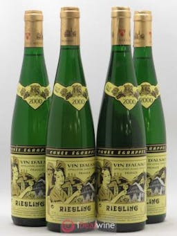 Riesling Domaine Heyberger-Salch Cuvée Egrappée 2000 - Lot of 4 Bottles