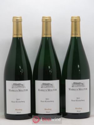 Riesling Markus Molitor Haus Klosterberg  2011 - Lot of 3 Litres