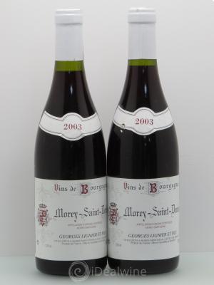 Morey Saint-Denis 1er Cru Georges Lignier et Fils 2003 - Lot of 2 Bottles