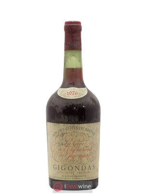 Gigondas Cave Des Vignerons de Gigondas 1976 - Lot of 1 Bottle