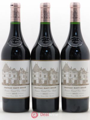 Château Haut Brion 1er Grand Cru Classé  2015 - Lot of 3 Bottles