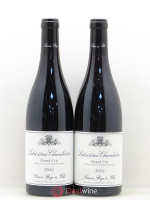Latricières-Chambertin Grand Cru Domaine Simon Bize et Fils 2016 - Lot of 2 Bottles