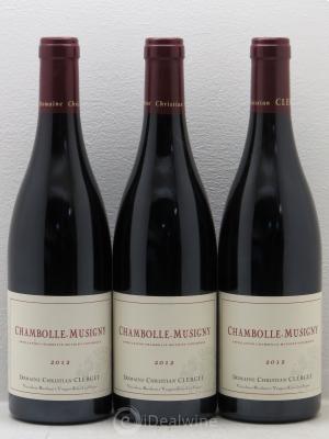 Chambolle-Musigny Domaine Christian Clerget 2012 - Lot de 3 Bouteilles